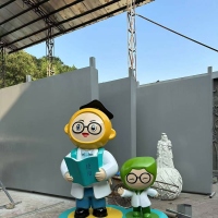 公仔爷孙俩